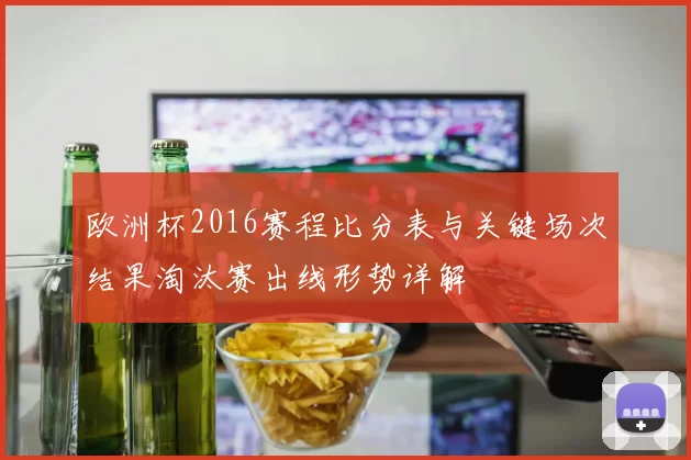 欧洲杯2016赛程比分表与关键场次结果淘汰赛出线形势详解