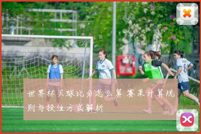世界杯买球比分怎么算 赛果计算规则与投注方式解析